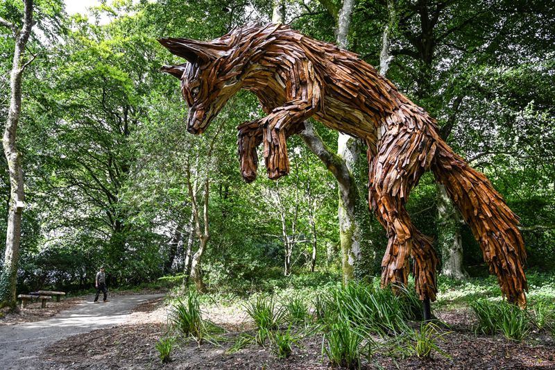Sculpture Garden Cornwall