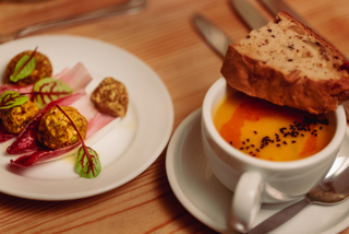 Lost Supper Heligan Gardens Starter Soup