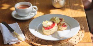 Heligan Steward's House Scone and Tea